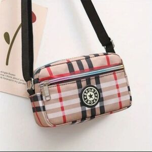 Vintage Print Shoulder Bag for Women
